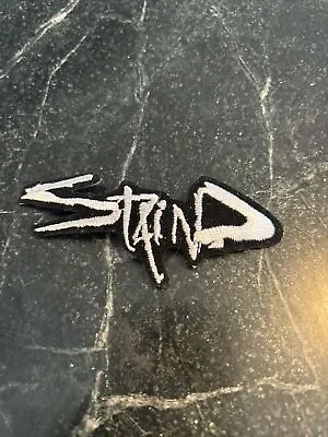 Staind Iron On Patch 3” Trucker Hat Vtg Rare Jacket Logo Band Aaron Lewis Metal • $8.80