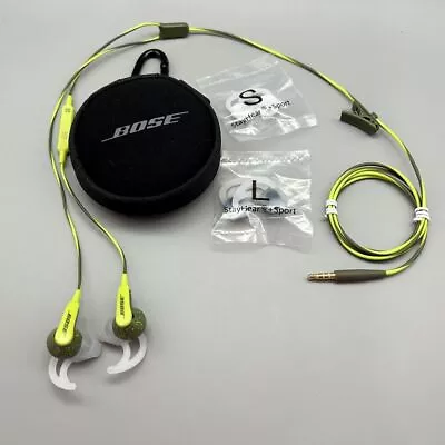 Bose SoundSport Wired 3.5mm Jack Earbuds In-ear Headphones Earbuds-Green • $29.88