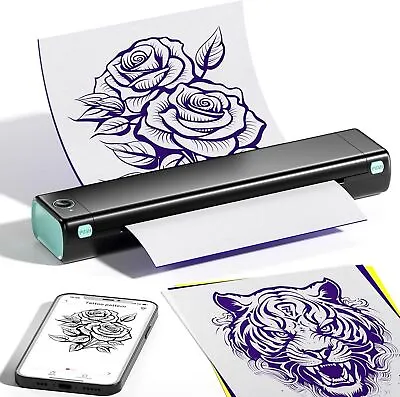 Phomemo M08F Bluetooth Wireless A4 Printer Brother PJ-722 PJ-763 Matrices Tattoo • $159.99