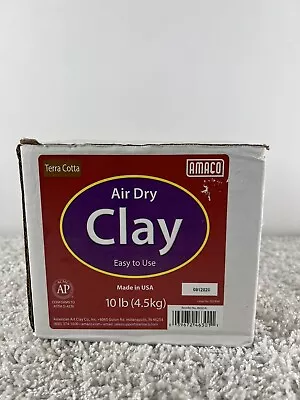 AMACO Air Dry Modeling Clay 10-Pound Terra Cotta • $12.40