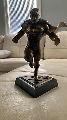 Rare Bronze 10  Superman Statue - Noble Collection Must-Have Man Of Steel!!! • $899.99
