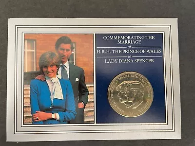 1981 Royal Wedding (Charles & Diana) Crown Sealed In Original Royal Mint Pack.  • £2.95