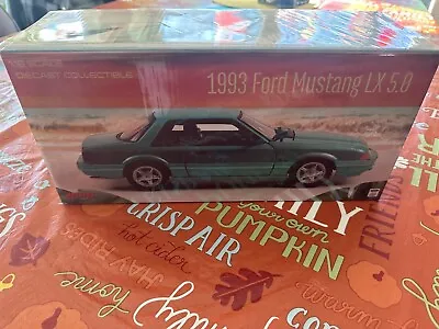 GMP 1993 Ford Mustang LX 5.0 Calypso Green With Black Interior 1/18 1 Of 630 • $159.99