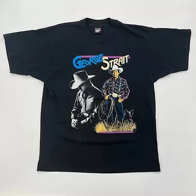 George Strait Tour 1992 Pure Country Music Vintage T-Shirt Gift For Fans • $16.99