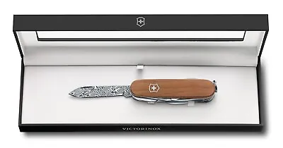 Victorinox Tinker Deluxe Damast Limited Edition 2018 Swiss Army Knife #4550/6000 • $680