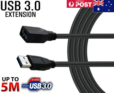 $7.99 • Buy USB 3.0 Extender SuperSpeed A Male To A Female Extension Cable USB Repeater Cord