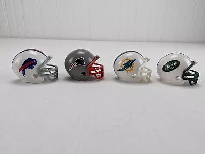 2016 Riddell Miniature NFL Football Helmets AFC East Set Of 4 Plastic 2  • $8.99