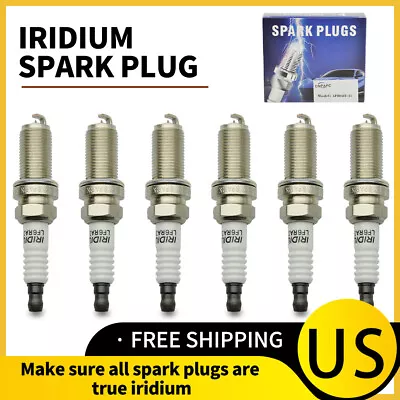 6Pcs IRIDIUM IX Genuine Spark Plug LFR6AIX-11 For BMW Lexus Mercedes-Benz 6619 • $27.24