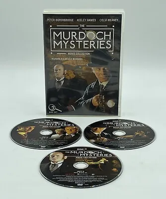 The Murdoch Mysteries Movie Collection (DVD 2008 3-Disc Set) • $12.99