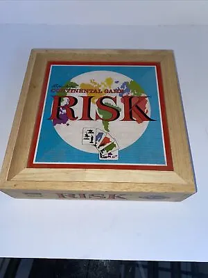 Parker Brothers Continental Game RISK (Nostalgia Game Series) Wood Box Edition • $45