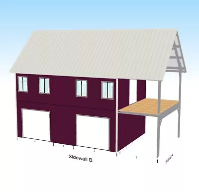 On Or Off Grid Cabin Kit Elevated On Piers With Underneath Parking Or Storage • $34873