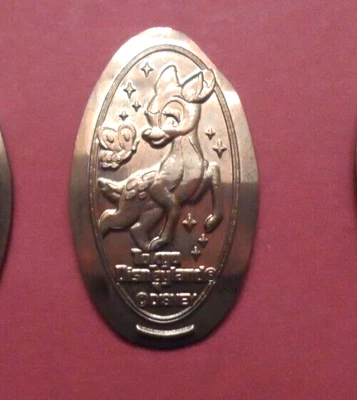 $1.99 • Buy Tokyo Disneyland Elongated Penny JAPAN Cent Bambi Souvenir Coin Butterfly