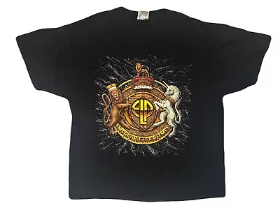 Rare Vintage 90s Emerson Lake Palmer ELP AOP 1998 Tour Shirt Size XL • $54.99