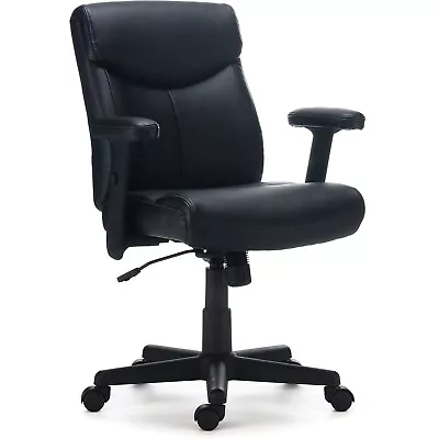 Staples Traymore Luxura Managers Chair Black 2/Pack 59425-CCVS • $147.83