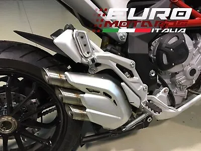 MV Agusta Turismo Veloce /Stradale Silmotor Exhaust Silencer Titanium Road Legal • $1308.68