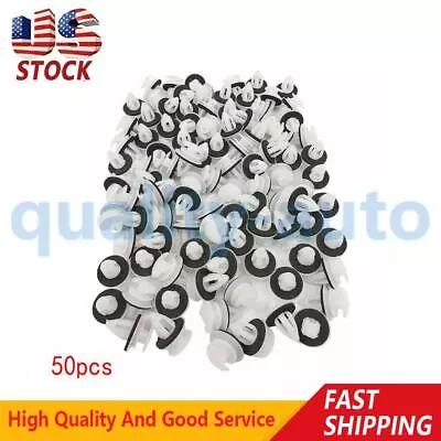 50Pcs Door Panel Clips W Seal Ring For BMW E36 E34 E46 E38 E39 X5 M3 51411973500 • $7.59