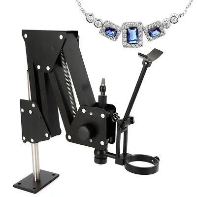 85mm Microscope Stand Gem Setting Stand Multi-directional Jewelry Inlaid Stand • $144