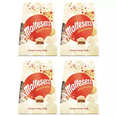 920024 4 X 200g Box Maltesers Assorted White Chocolate Truffle Gift Box • $79.96