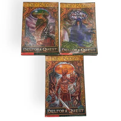 X3 The Deltora Quest: Book 1 3 7 Bundle Emily Rodda • $19.99