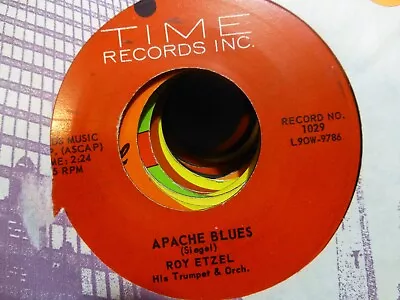 Roy Etzel Apache Blues & Jenny Oh Jenny  Near Mint   45 • $6