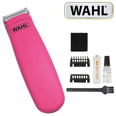 Wahl Cordless Pocket Pro Battery Operated Dog Trimmer Set Pink 9962-2417 • £10.99