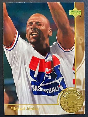 Michael Jordan 1994 Upper Deck USA All Time Greats Basketball Card USA #85 • $2.99