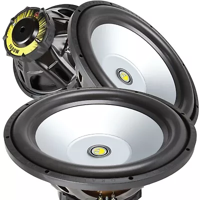 Pair Of Gravity 15 Inch 3200 Watt Car Audio Subwoofer 4 Ohm Power ( 2 SUB ) • $189.99