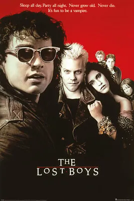 (436) NEW MAXI WALL POSTER The Lost Boys (Cult Classic) HANGING • £7.25