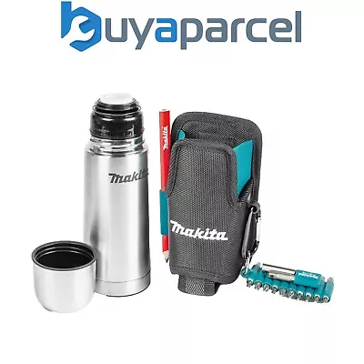 Makita E-15562 Thermal Thermos Flask Cup & Holder Holster Strap System • £29.93