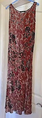 Collette Dinnigan Vintage Silk And Velvet Dress • $350