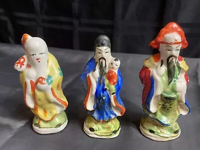 Vintage Porcelain Ceramic Asian Figurines  • $12.45