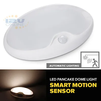 12V LED Motion Sensor Light RV Boat Yacht Ceiling Down Light Fixture With Switch • $11.01