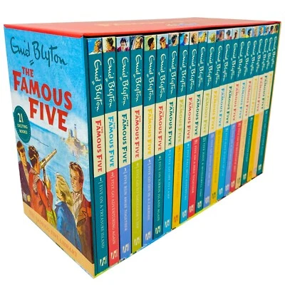 £27.98 • Buy The Famous Five Library Books 1 - 21 Collection Box Set By Enid Blyton
