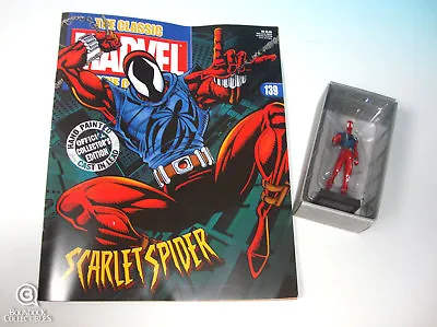 Scarlet Spider Statue Marvel Classic Collection Die-Cast Figurine Limited #139 • $49.95