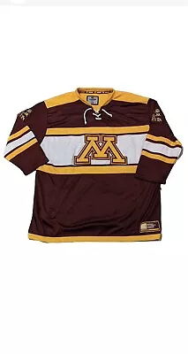 MINNESOTA GOLDEN GOPHERS Hockey Jersey Adult XXL • $25.60