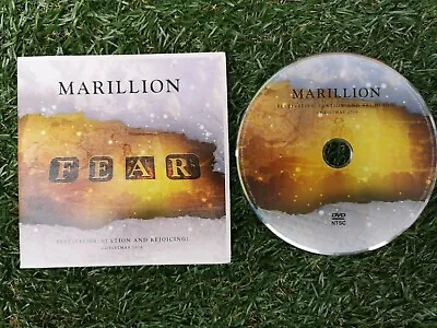 Marillion Xmas Fear Festivities Elation And Rejoicing Christmas Message 2016 DVD • £24.99