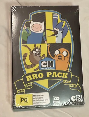 £19.33 • Buy Adventure Time + Regular Show Bro Pack ( 2 Disc ) NEW & Sealed REGION 4 Kids Ani