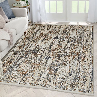 £16.55 • Buy Extra Thick Large Rugs Non Slip Hallway Runner Rug Bedroom Living Room Carpet