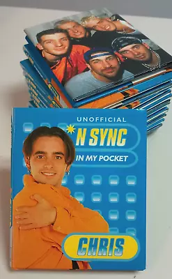 N SYNC BOOK Chris HC 1999 IN MY POCKET UNOFFICIAL VTG NEW OS LIMITED SUPPLY • $9.95