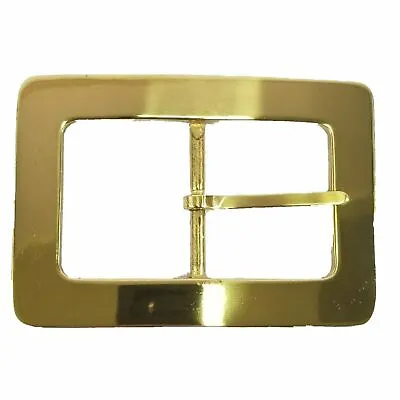 1 5/8  (40mm) Large Brass Belt Buckle • $9.99