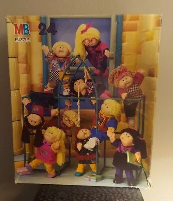 Vintage Cabbage Patch Kids 24 Piece Puzzle | Milton Bradley | 1990 | Complete • $5