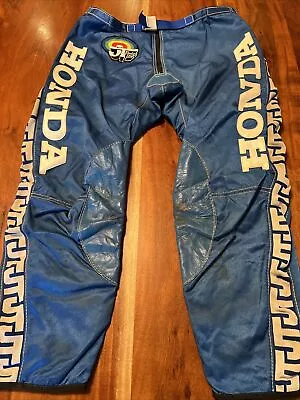 Vintage JT Honda Motocross Pants • $185