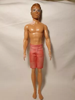 Ken Barbie FASHIONISTA Doll VITILIGO KEN Shorts No Malibu Top Loose Toy Inclusiv • $21.50