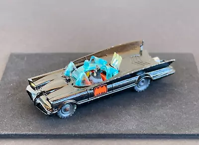 Vintage 1967 HUSKY Batmobile Diecast Car W/Batman & Robin EXCELLENT Condition NR • $38