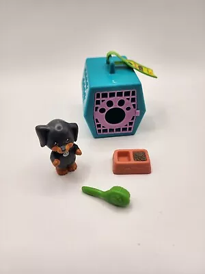 Vintage Littlest Pet Shop: Perky Pup With Cozy Crate (Complete) • $17.99