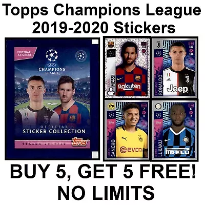 Topps Champions League 2019-2020 Stickers (1 To 99) • £1