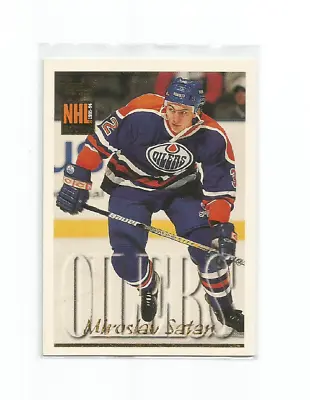 MIROSLAV SATAN (Edmonton Oilers) 1995-96 TOPPS NHL ROOKIE CARD #283 • $9.99