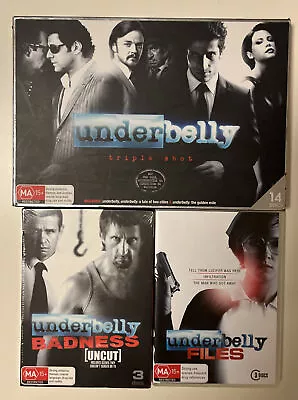 Underbelly Tale Of Two Cities Golden Mile Files Badness (BN) (DVD) R4 • £49.60