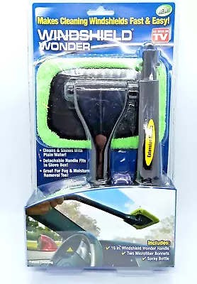 Windshield Wonder Car Auto Fast & Easy Cleaning Tool Microfiber Pad New • $10.99