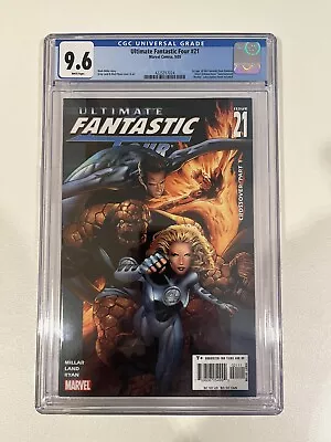 Ultimate Fantastic Four #21 CGC 9.6 Marvel 2005 1st FF Marvel Zombies • $100